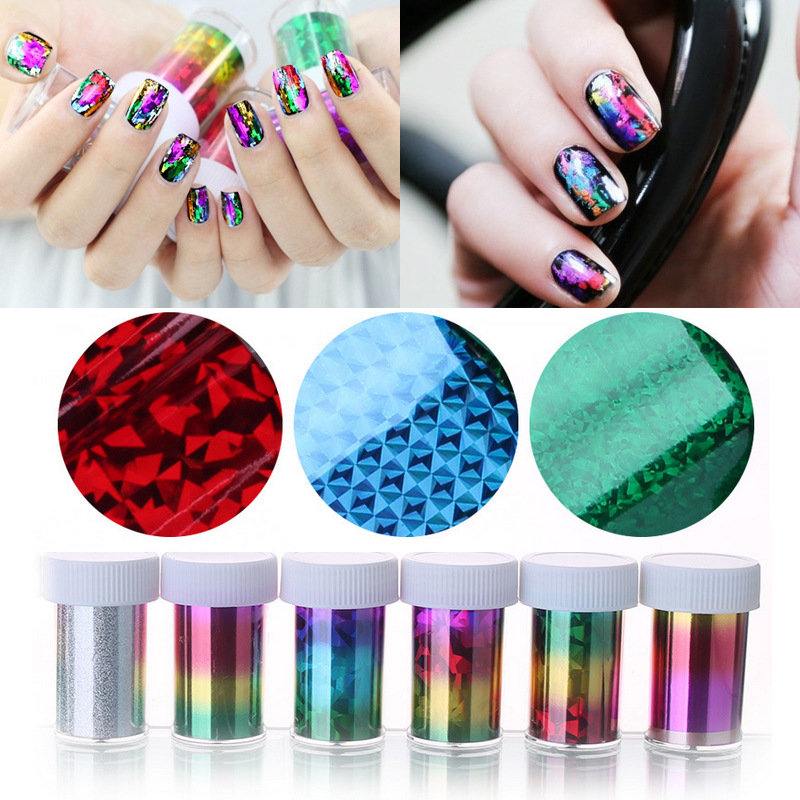 Papel Foil - uñas.
