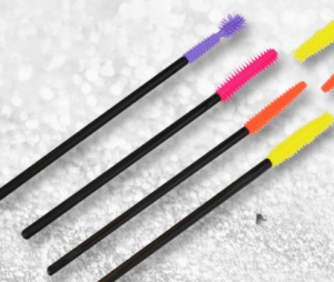 Pinceles de Silicona Circulares para Pestañas x 12. P541 Jessamy.