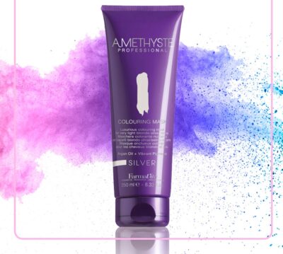 AMETHYSTE COLOURING MASK SILVER- 250ml. Farmavita