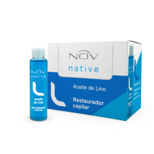 Restaurador Capilar NOV NATIVE Aceite de Lino -15ml.