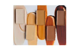 Cream Contour Individual En Godet. AP Professional.