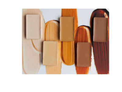 Cream Contour Individual En Godet. AP Professional.