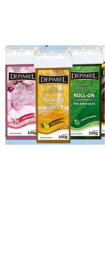 Cartuchos roll-on Depimiel.