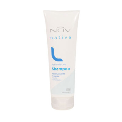 Shampoo NOV NATIVE Aceite de Lino -240ml.