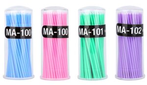 Micro Hisopos Extensiones Para Pestañas X 100 Unid. -