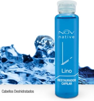 Restaurador Capilar NOV NATIVE Aceite de Lino -15ml.