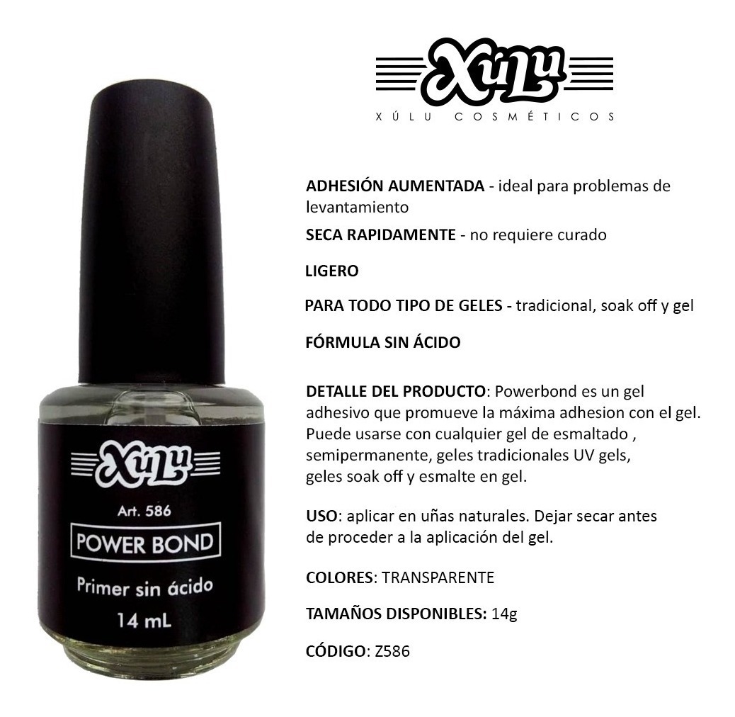 Primer sin Acido Power Bond- Xúlu.