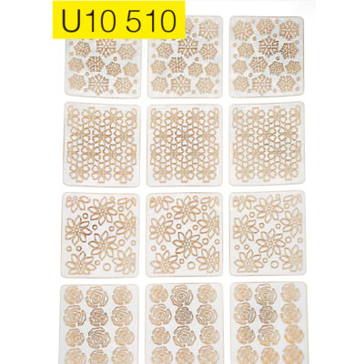 Stickers Stencil para Uñas. Jessamy U10.