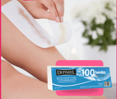 Bandas De Papel Para Depilacion. Depimiel.