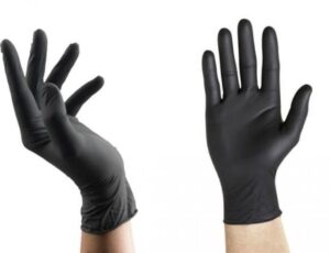 Guantes De Nitrilo Descartables X 100 Unidades