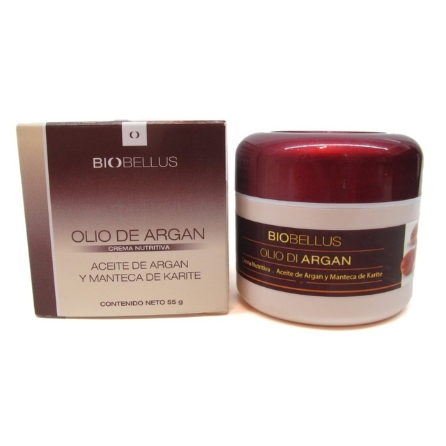 OLIO DI ARGAN CREMA NUTRITUVA . ACEITE DE ARGAN X 55 ML -BIOBELLUS