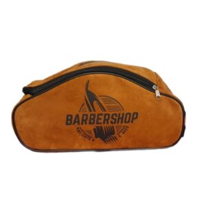 Bolso Barber Shop Portaherramientas Gamuza c/cierre