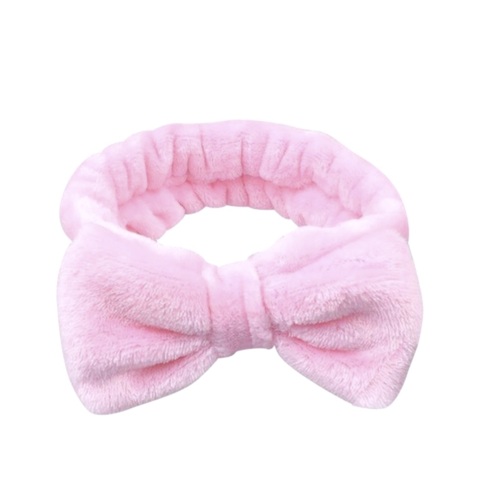 Vincha moño para maquillaje.