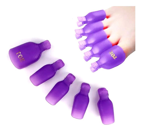 Broche removedor de esmalte para pie.