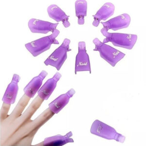 Broche para remover esmalte x 10u.