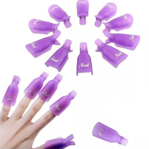 Broche para remover esmalte x 10u.