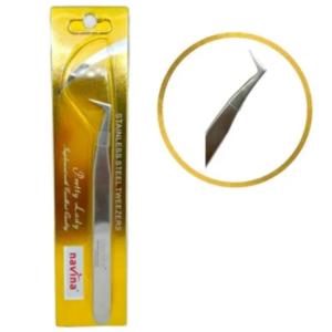 Pinza de pestañas recta -Navina