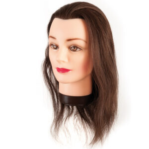 CABEZA DE PRACTICA PELO NATURAL 35-40 CM- EUROSTIL