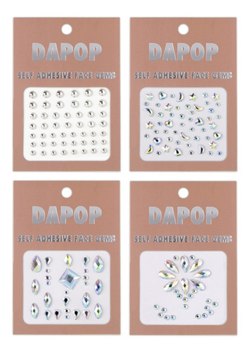 STRASS GEMAS PARA ROSTRO CHICA - DAPOP