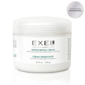 CREMA HIDRATANTE CON GEL DE ALOE VERA Y VITAMINA E COD. 409 EXEL