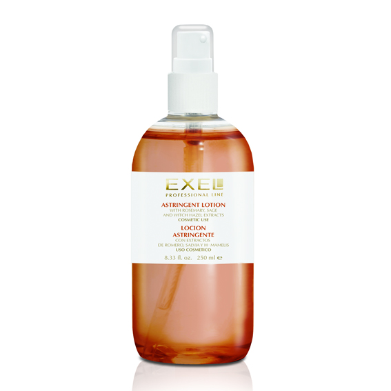 LOCIÓN ASTRINGENTE con Ext. Hamamelis, Salvia y Romero COD. 478 EXEL