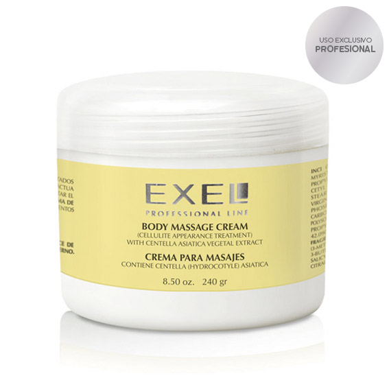 CREMA PARA MASAJES CON CENTELLA ASIÁTICA COD 509 EXEL