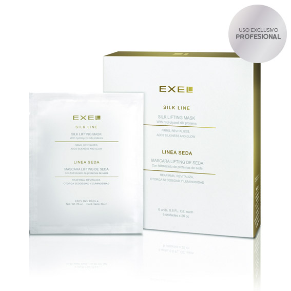 MÁSCARA LIFTING DE SEDA CON HIDROLIZADO DE PROTEÍNAS DE SEDA COD 613 EXEL
