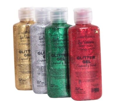 GEL GLITTER CORPORAL Y FACIAL LAS VARANO