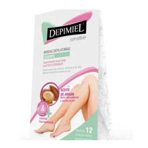 Bandas Depilatorias Corporales Sensitive x 45 g
