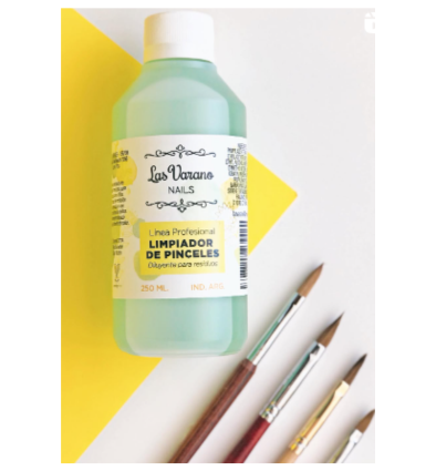 Limpiador de Pinceles 120 ml. LAS VARANO