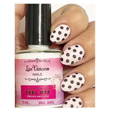 Máscara Para Uñas Peel Off LAS VARANO