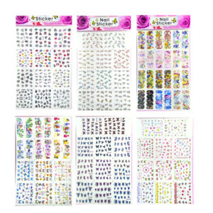 STICKERS AL AGUA PARA UÑAS