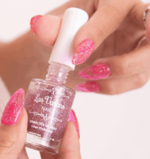 Esmalte Tradicional Glitter Las Varano -