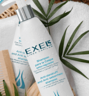 Shampoo para la caspa sebo - regulador  Exel  (art 701).