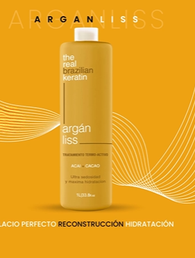 Alisado de Argán The Real Brazilian x 1000 ml