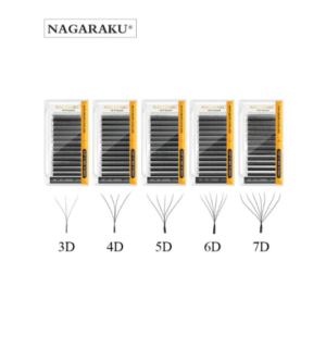 Extensiones de Pestañas Pelo por Pelo  3D - 4D-5D-6D Y 7 D - Nagaraku
