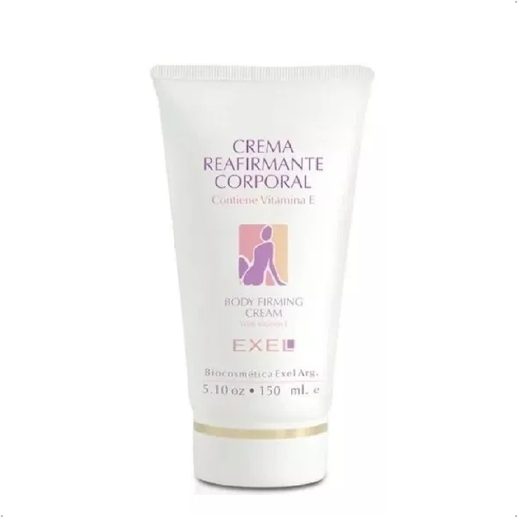 Crema Reafirmante corporal con Vitamina E - Exel   Cod 897