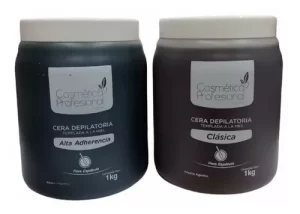 Cera descartable Clásica y Alta Adherencia Cosmética Profesional - 1Kg