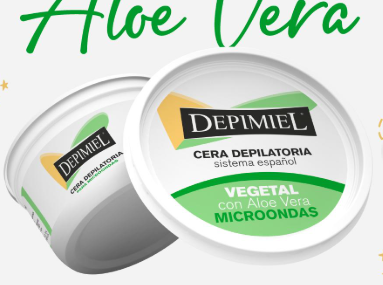 Cera en Pomo para Microondas Vegetal Depimiel -