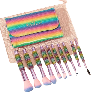 Set de Brochas Rudy Face x 10 u -