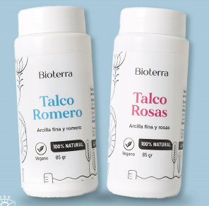 Talcos Naturales     85 gr - Bioterra