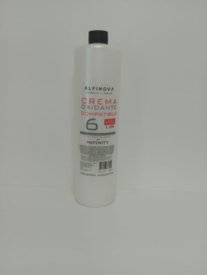 Crema oxidante de 6 volúmenes con aceite de Argán X 980ml - ALFINOVA