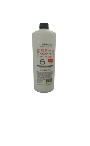 Crema oxidante de 6 volúmenes con aceite de Argán X 980ml  - ALFINOVA