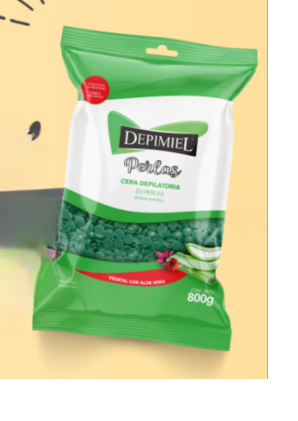 Cera en Perlas Vegetal x 800 gr - Depimiel