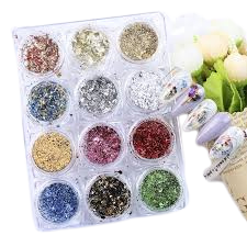 Papel Foil aluminio de colores para uñas