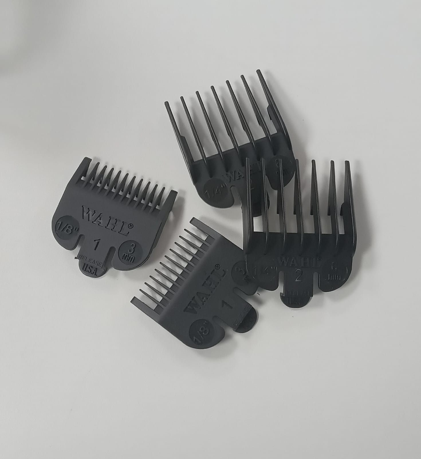 Peine de Alza Wahl plástico n°1 al n°8