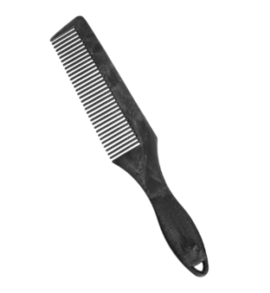 Peine de carbono con mango, especial máquinas corte  - Cod 52212