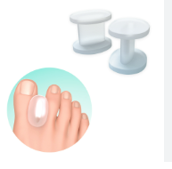 SEPARADOR DE DEDOS EN GEL TABA TT OARA JUANETE X PAR