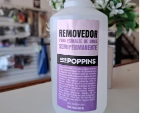 Removedor de esmalte semipermanente Miss Poppis x 500 ml