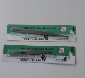 Pinzas Curva Y Recta Para pestañas